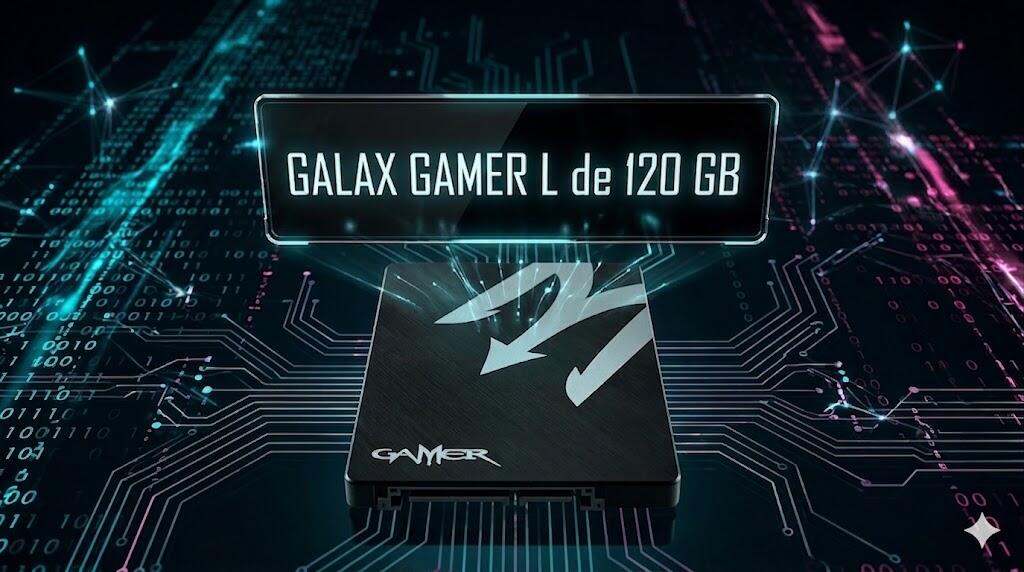 Teste do SSD GALAX GAMER L de 120 GB