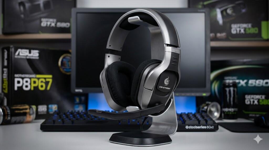 Teste do Headset Sirus da CM Storm
