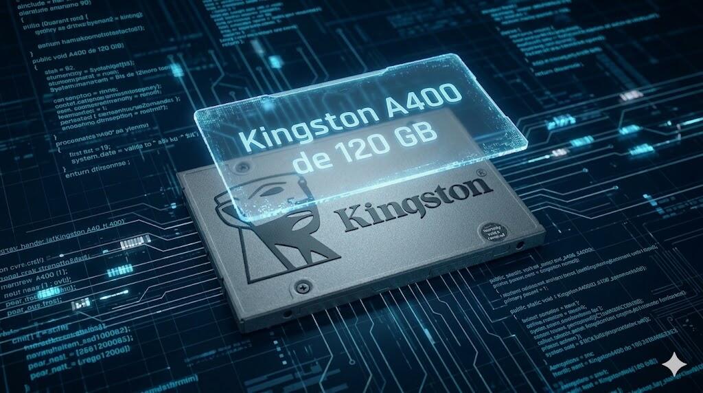 Teste do SSD Kingston A400 de 120 GB