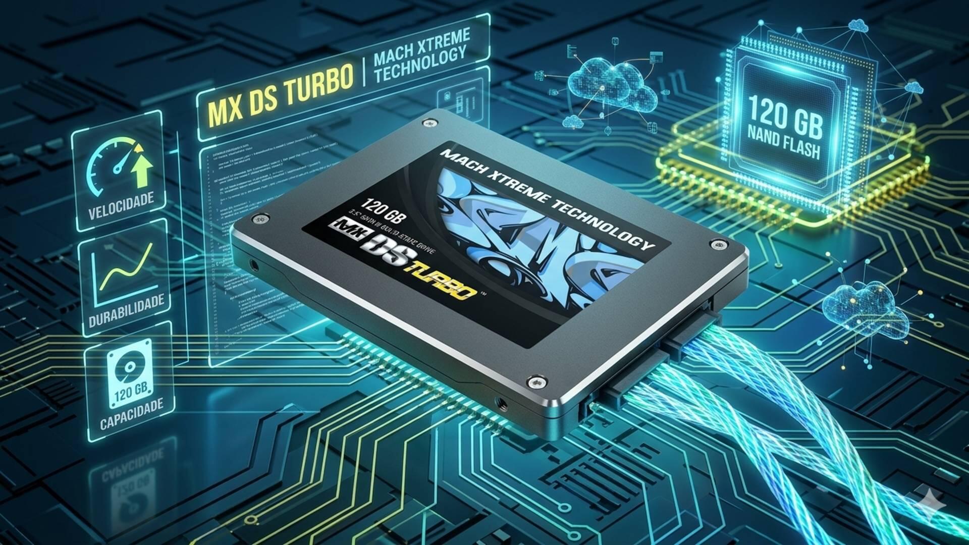 Mais informações sobre "Teste da Unidade SSD Mach Xtreme Technology MX DS Turbo de 120 GB"