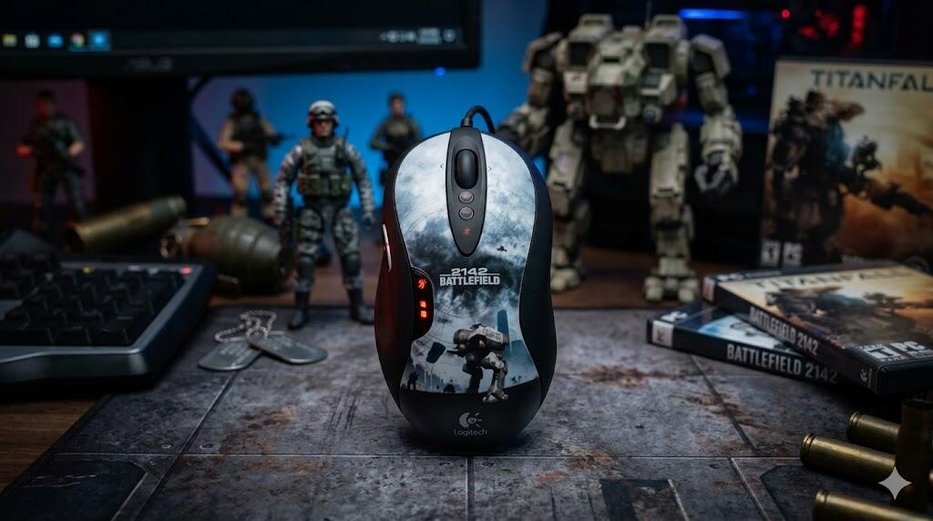 Mais informações sobre "Mouse Logitech G5: Edição Especial Battlefield 2142"