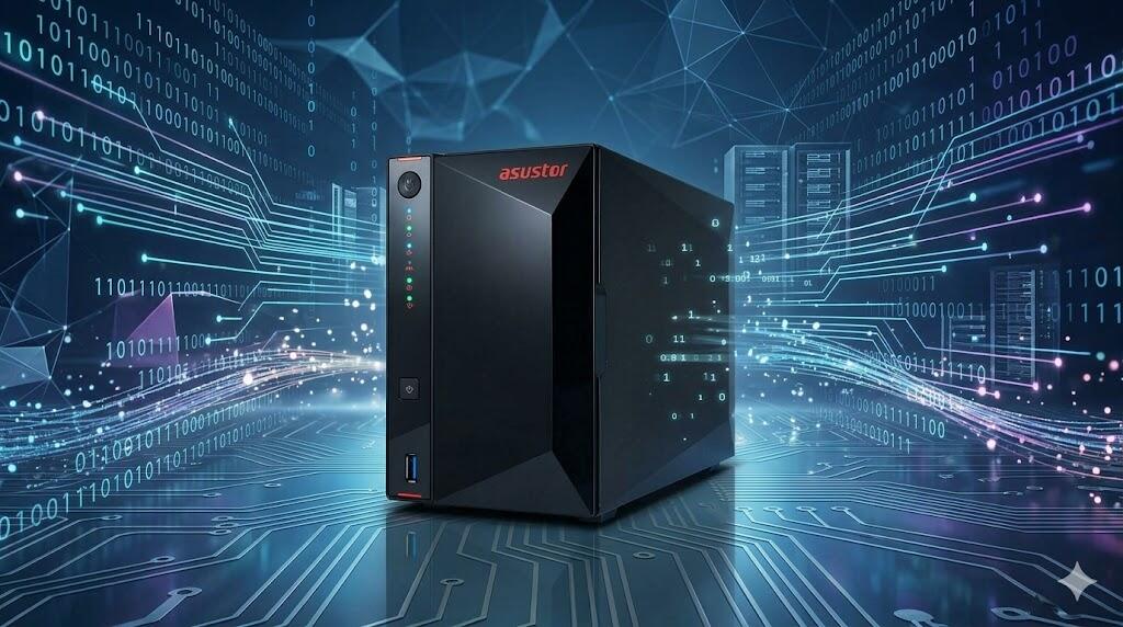 Teste da unidade NAS ASUSTOR AS5202T