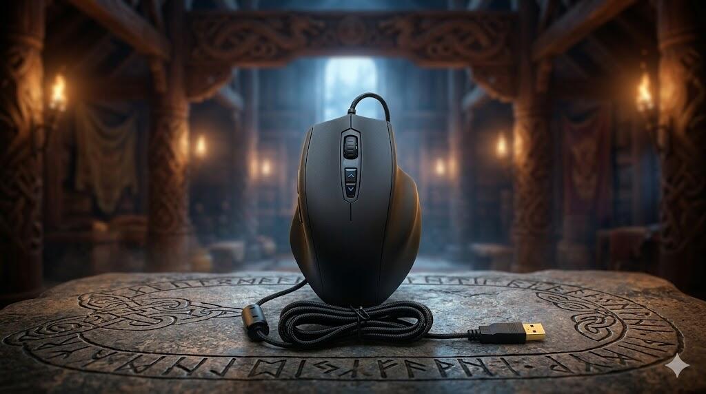 Teste do Mouse Naos 3200 da Mionix