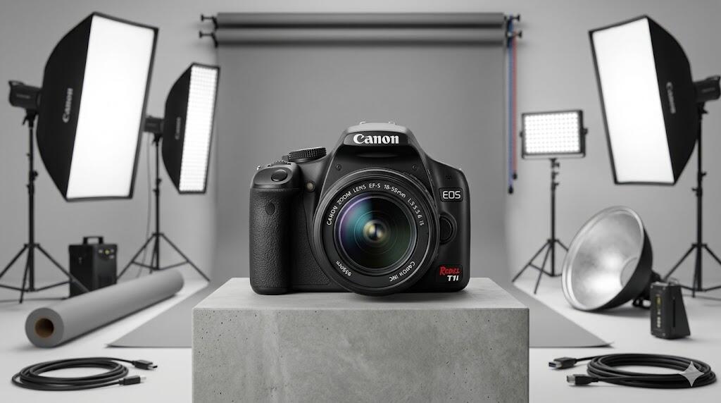 Teste da Câmera Digital Canon Rebel T1