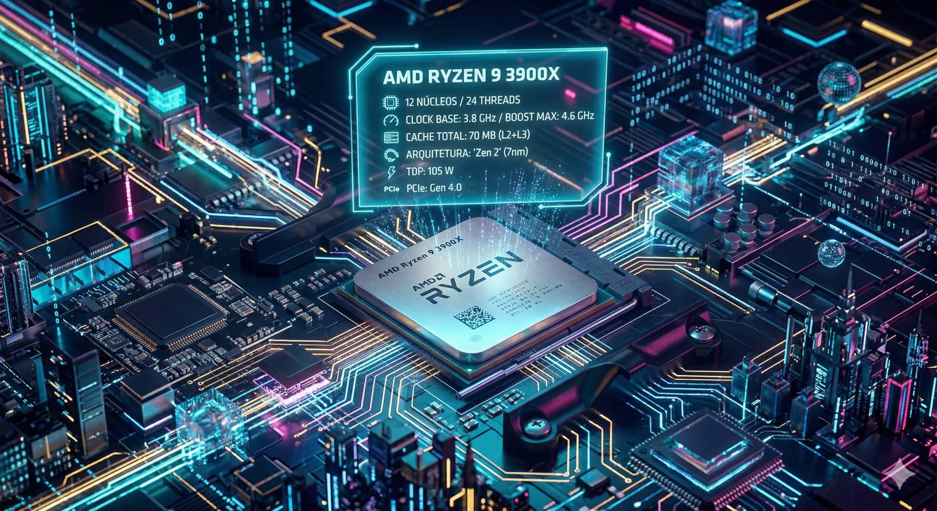 Teste do processador Ryzen 9 3900X