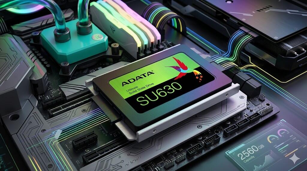 Teste do SSD ADATA SU630 de 240 GB