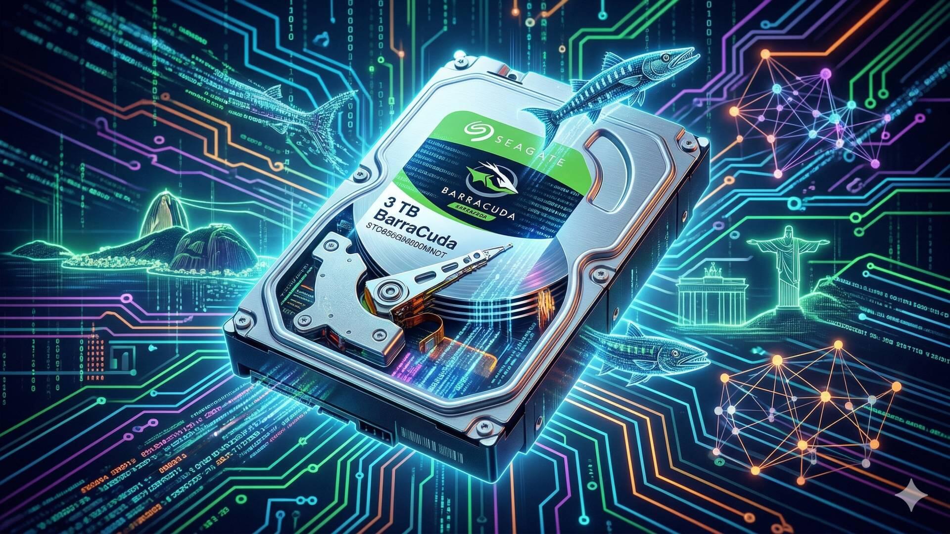 Mais informações sobre "Teste do Disco Rígido Seagate Barracuda 3 TB"