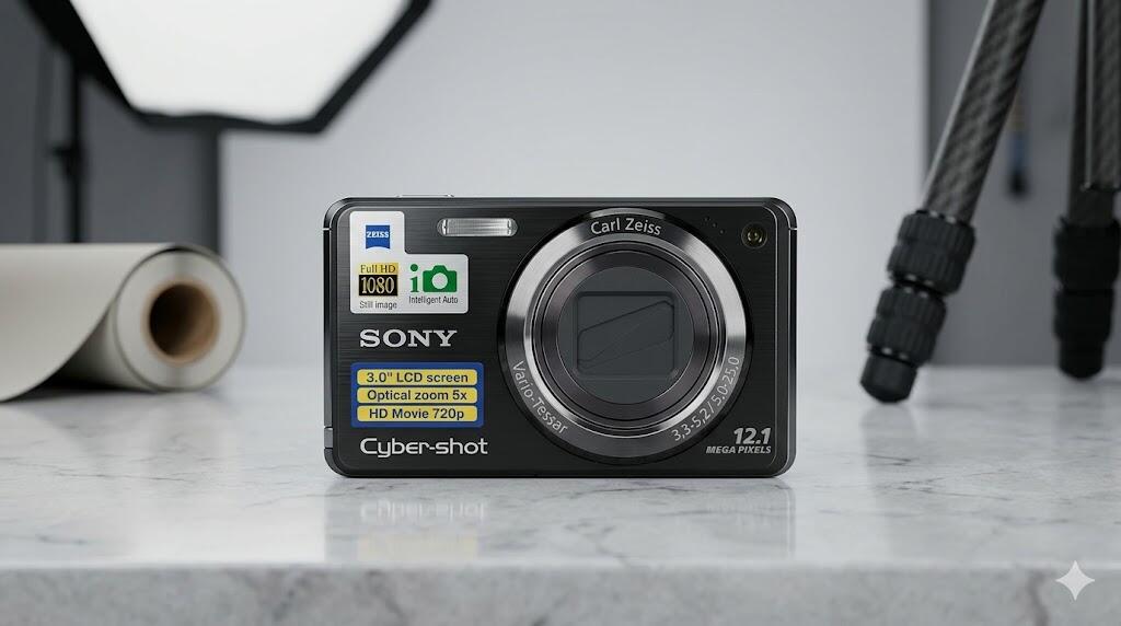 Teste da Câmera Digital Sony Cyber-Shot W290