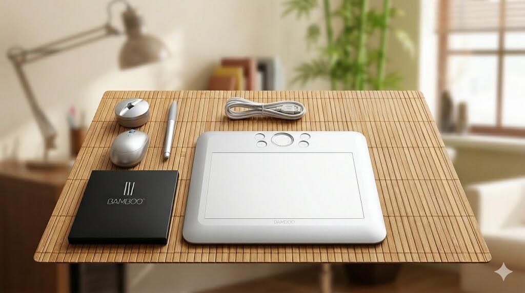 Mais informações sobre "Teste do Tablet Bamboo Fun da Wacom"