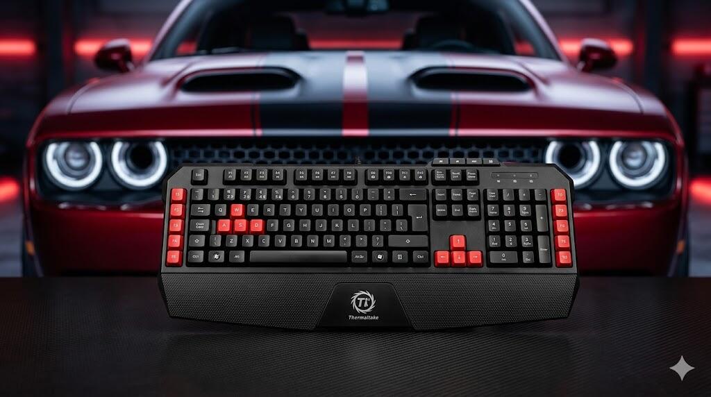 Mais informações sobre "Teste do Teclado Challenger Pro da Thermaltake"