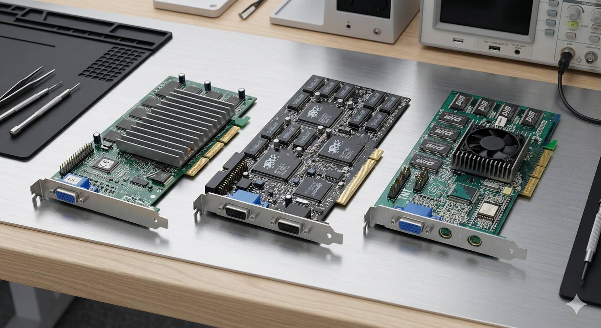 Placas de Vídeo 3D: Voodoo 3, Voodoo 2 e TNT