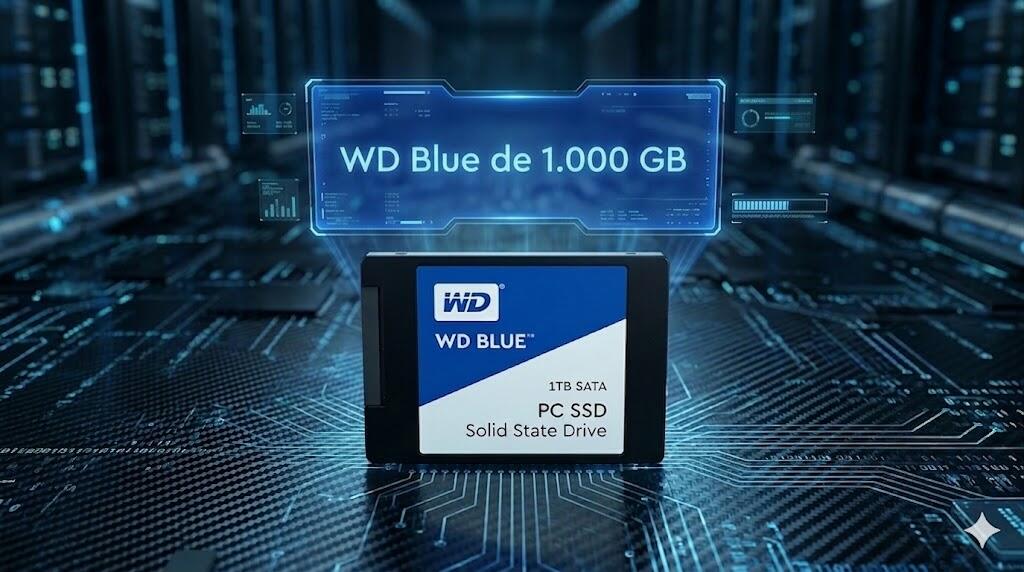 Teste do SSD WD Blue de 1.000 GB