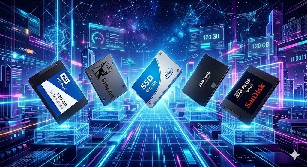 Qual o melhor SSD de 120 GB do mercado? - maio/2018