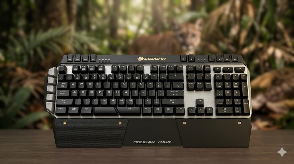 Mais informações sobre "Teste do Teclado 700K da Cougar"