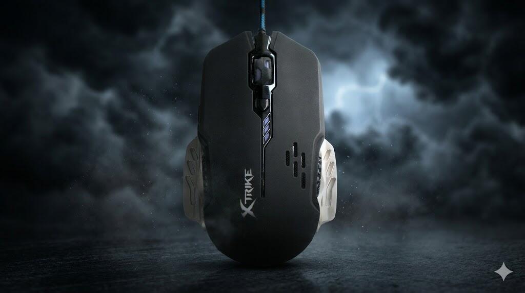 Mais informações sobre "Teste do mouse Black Torment da X-Trike"