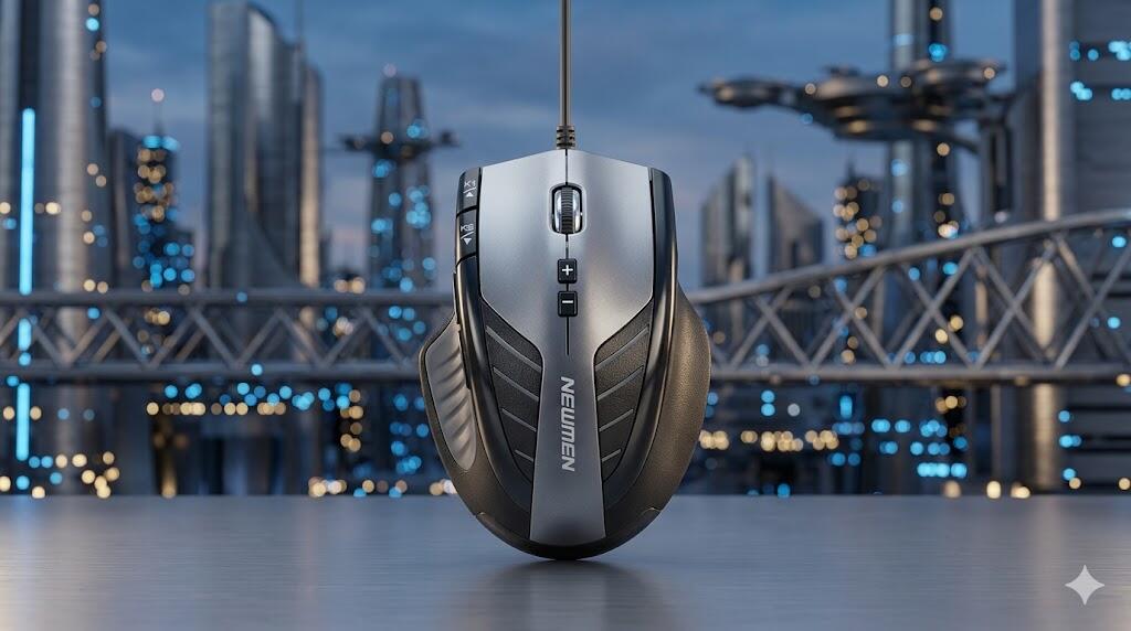 Mais informações sobre "Teste do mouse G9 da Newmen"
