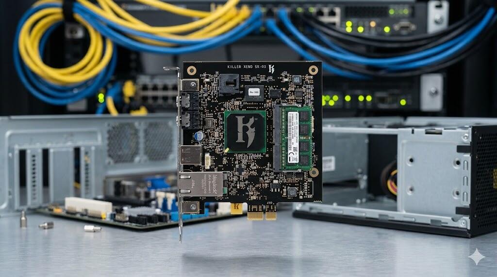 Teste da Placa de Rede Killer Xeno Pro da EVGA