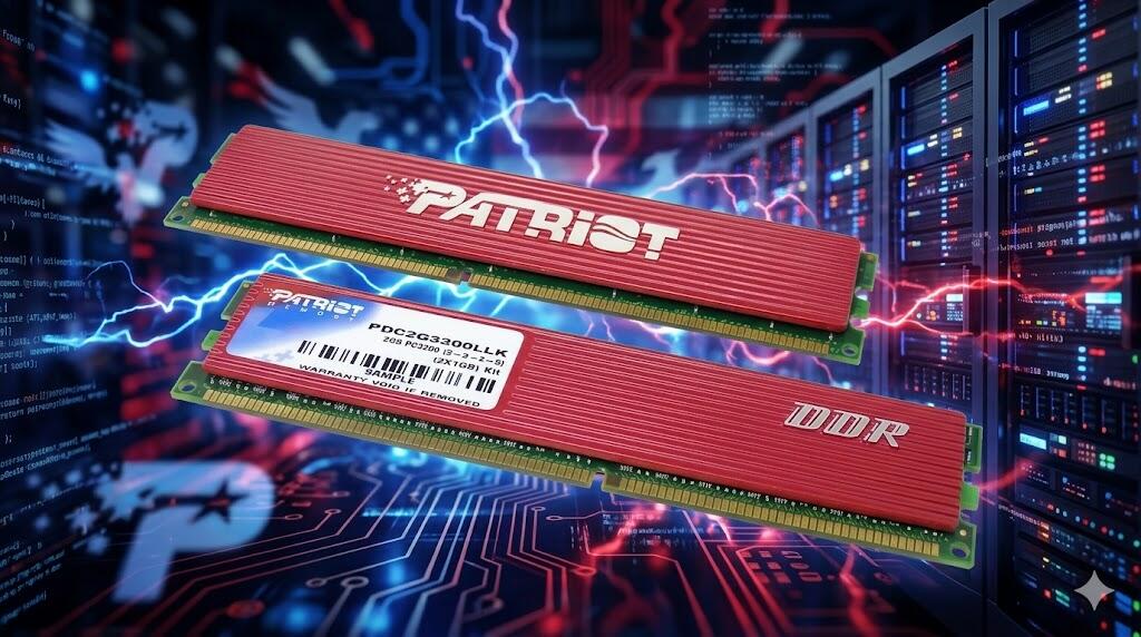 Kit Patriot PDC2G3500LLK 2 GB Dual Channel