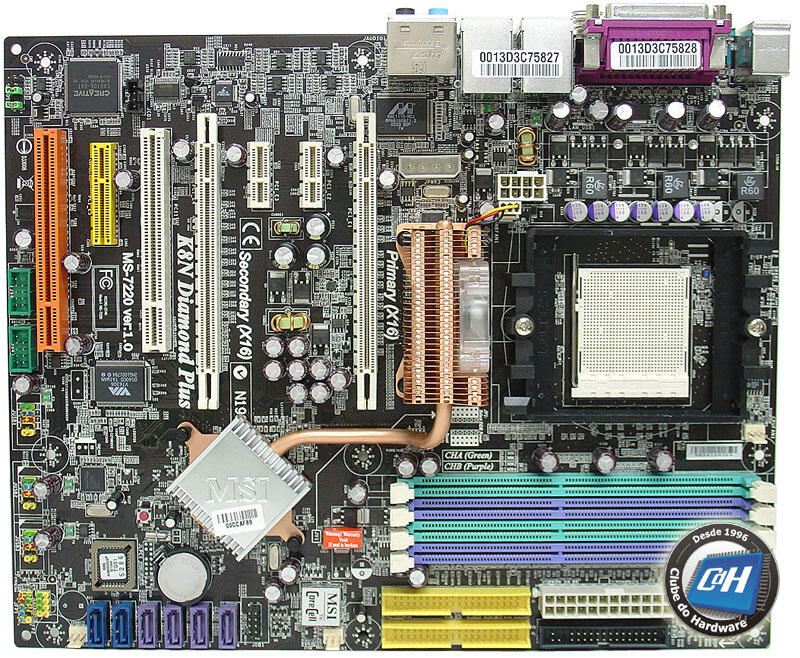 Placa-Mãe MSI K8N Diamond Plus