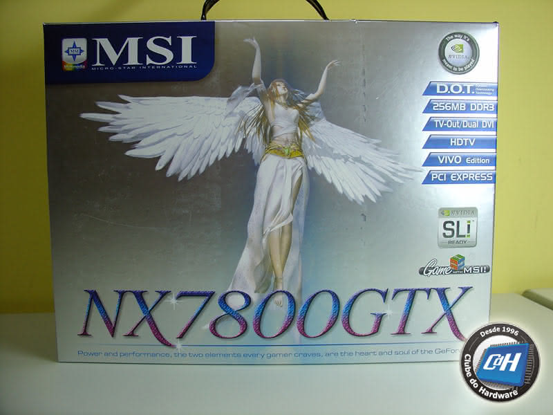 Placa de Vídeo MSI GeForce 7800 GTX