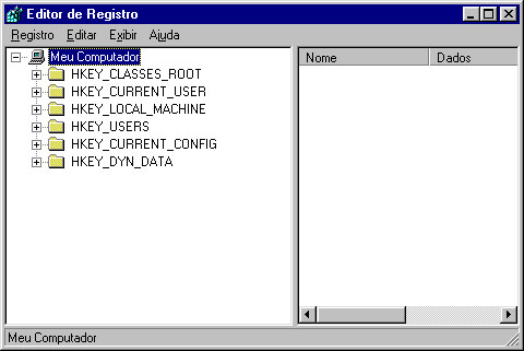 O Registro do Windows 9.x