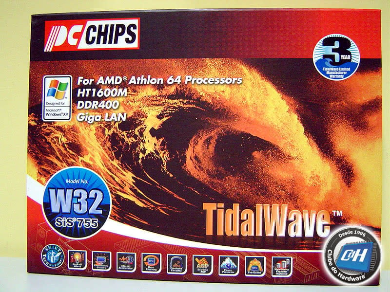 Placa-Mãe PCChips Tidalwave W32