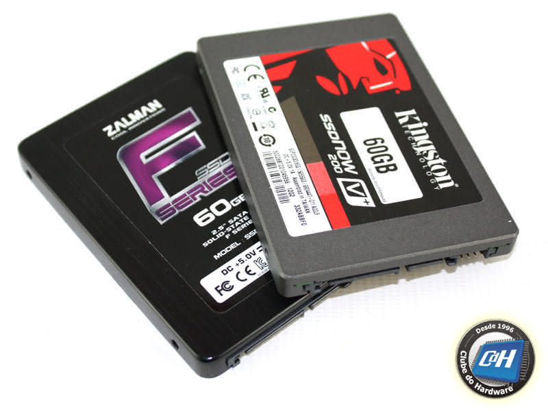 Duelo das Unidades SSD de 60 GB: Kingston SSDNow V+200 vs. Zalman F-Series