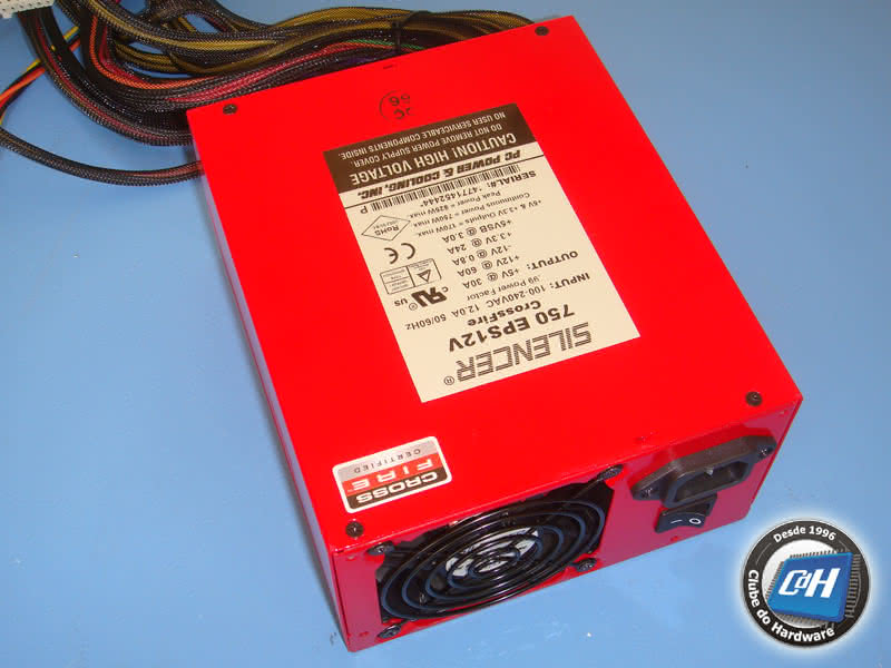 Teste da Fonte de Alimentação PC Power & Cooling Silencer 750 Quad Teste da Fonte de Alimentação PC Power & Cooling Silencer 750 Quad