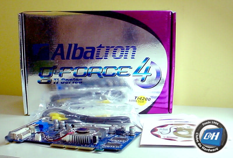 Placa de Vídeo Albatron GeForce 4 Ti 4200