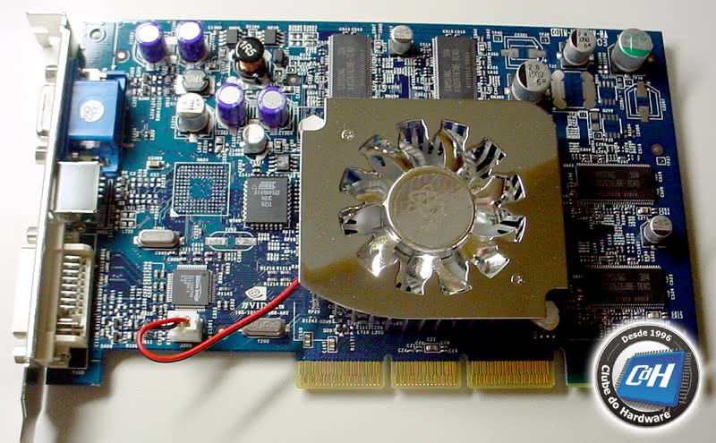 Placa de Vídeo XFX GeForce Ti 4200 AGP 8x