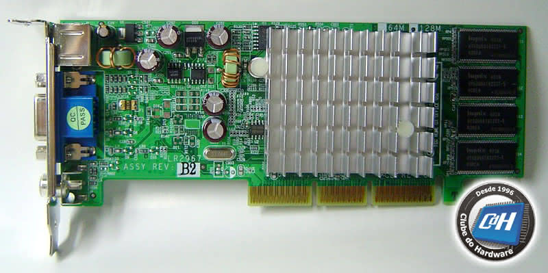 Placa de Vídeo Leadtek GeForce FX 5200 64 bits