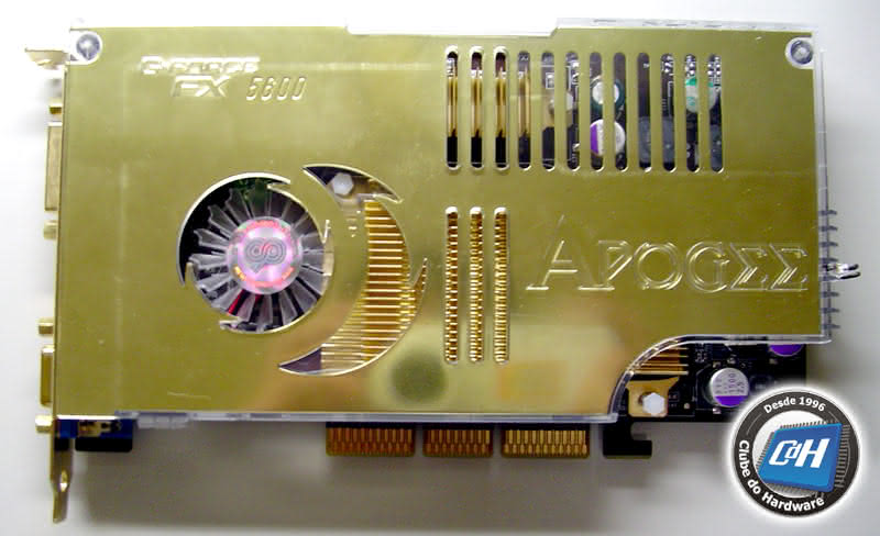 Placa de Vídeo Chaintech GeForce FX 5600 Apogee
