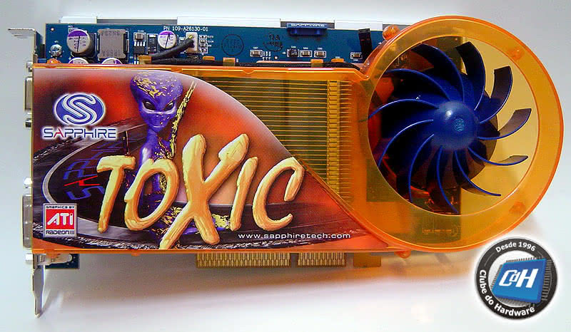 Placa de Vídeo Sapphire Radeon X800 Pro Toxic VIVO