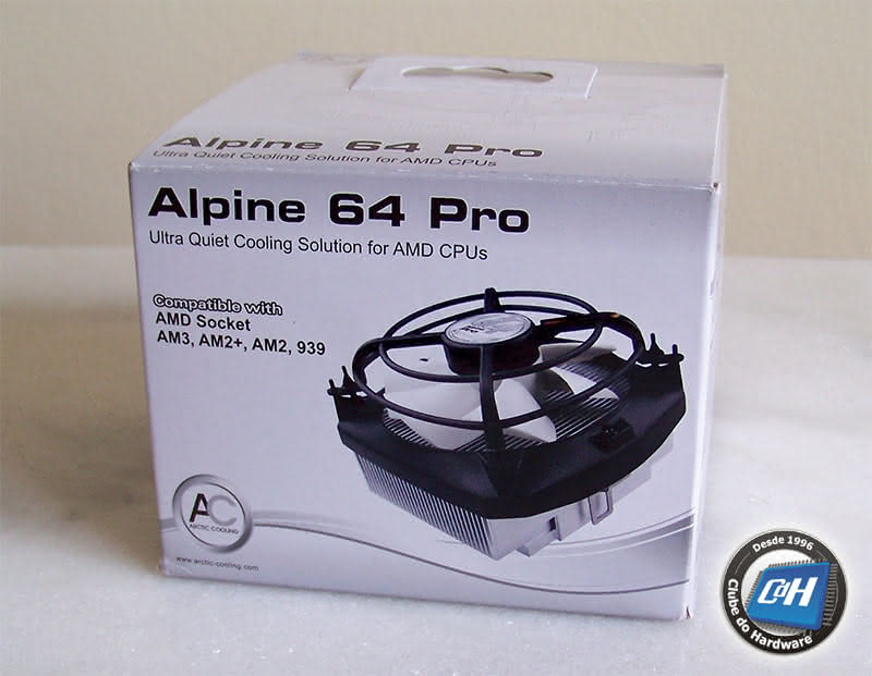 Teste do Cooler Arctic Cooling Alpine 64 Pro