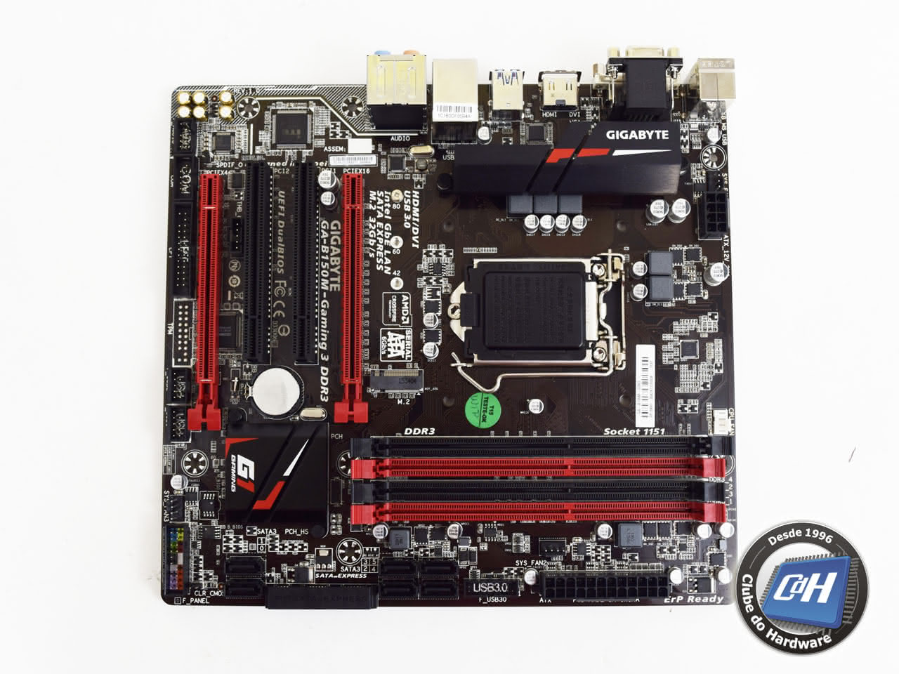 Placa-mãe Gigabyte B150M-Gaming 3 DDR3