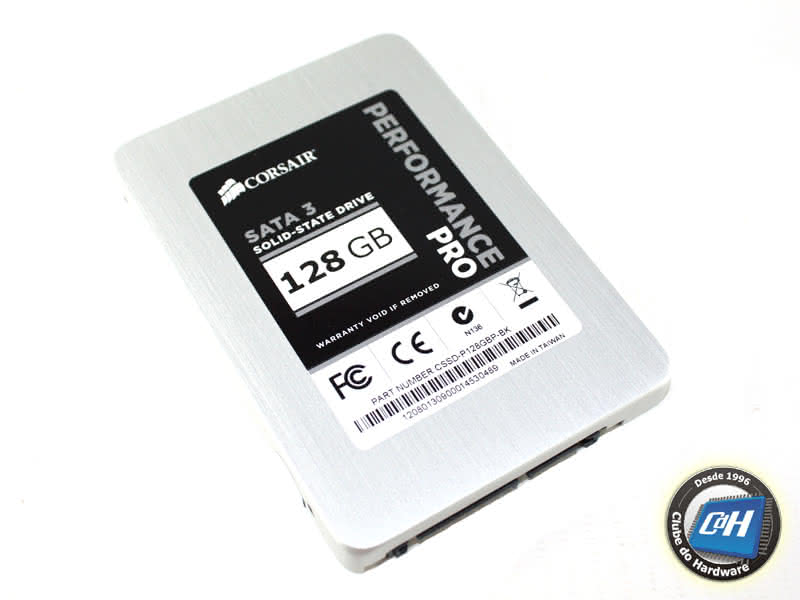 Teste da Unidade SSD Corsair Performance Pro 128 GB