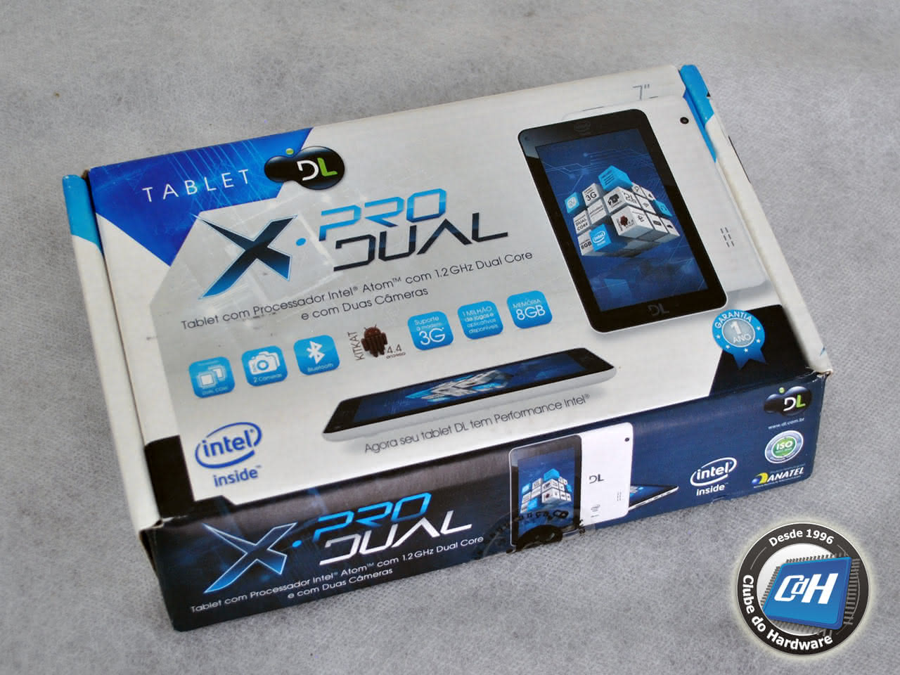 Teste do tablet DL X-Pro Dual