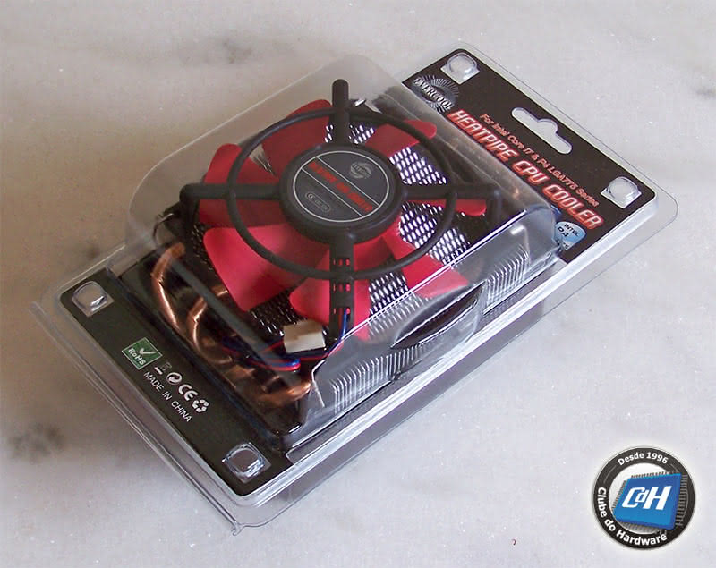 Teste do Cooler Evercool HPK-10025EA