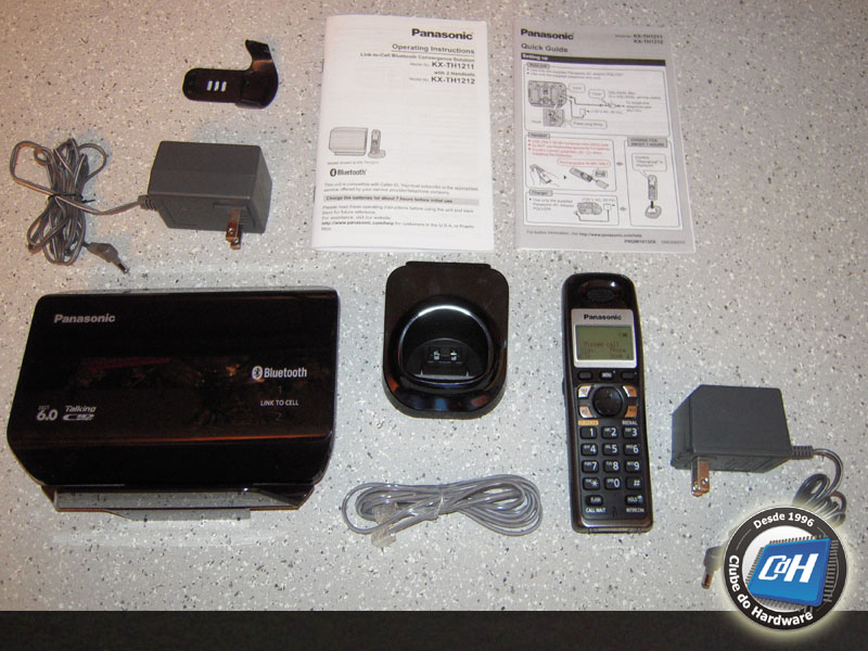 Teste do Sistema Telefônico Panasonic Link-to-Cell
