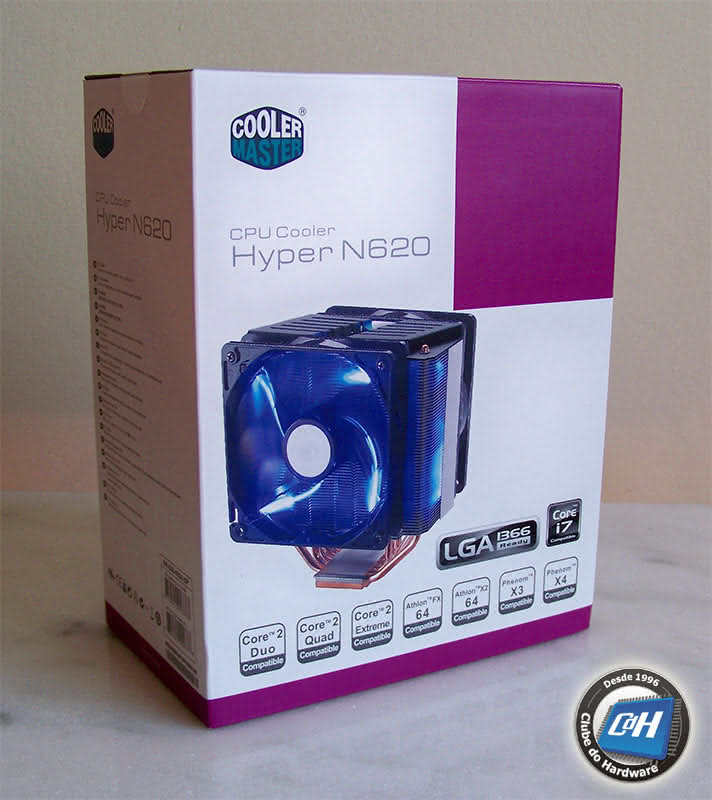 Teste do Cooler Hyper N620 da Cooler Master Teste do Cooler Hyper N620 da Cooler Master