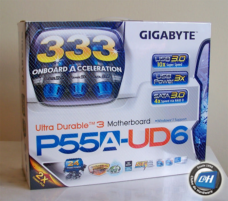 Placa-Mãe Gigabyte P55A-UD6