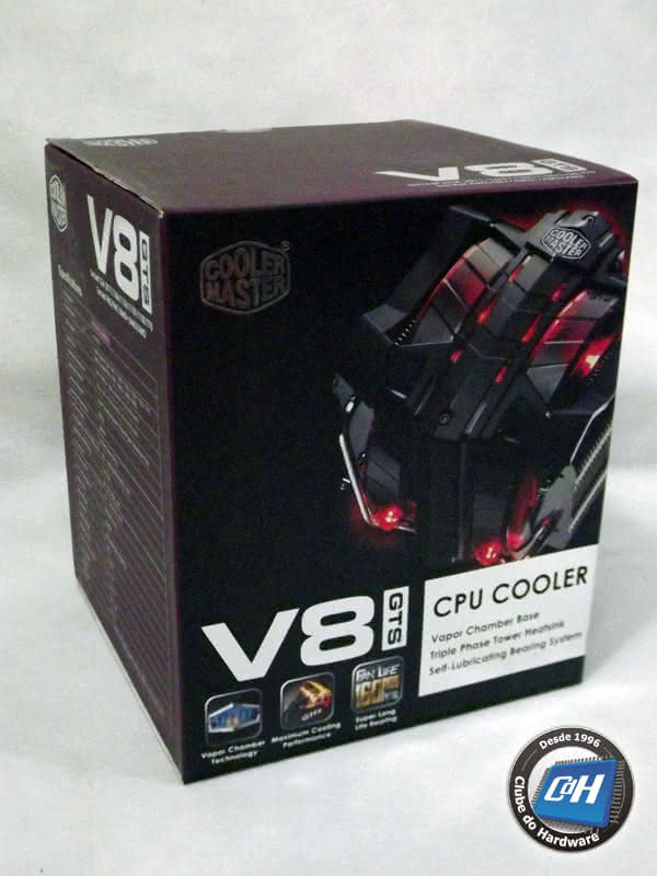 Teste do Cooler V8 GTS da Cooler Master