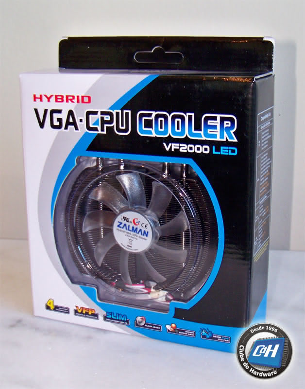 Teste do Cooler Zalman VF2000 LED