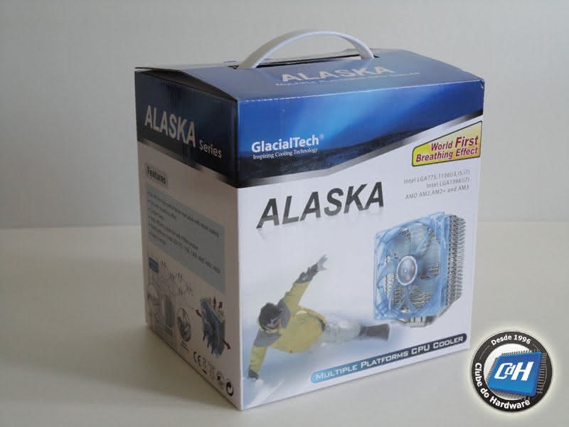 Teste do Cooler GlacialTech Alaska