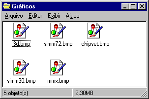 Visualização automática dos arquivos .bmp