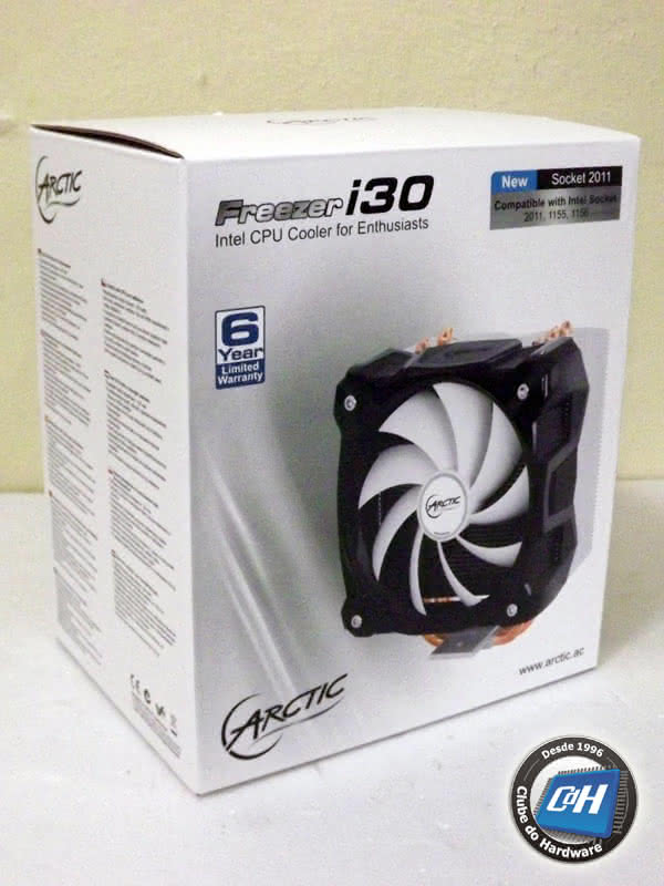 Teste do Cooler Arctic Freezer i30