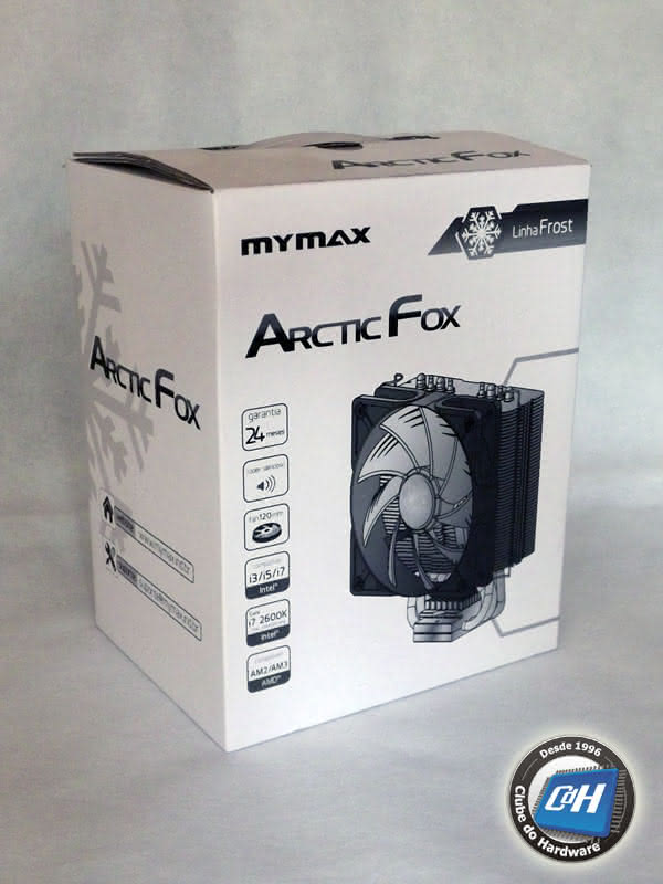 Teste do Cooler MyMax Arctic Fox
