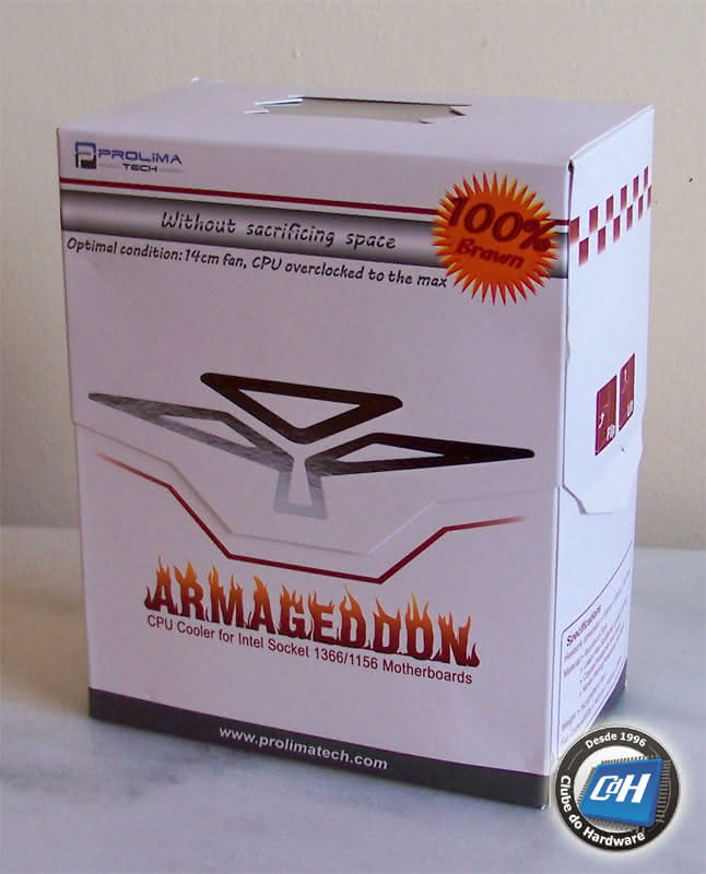 Teste do Cooler Prolimatech Armageddon Teste do Cooler Prolimatech Armageddon