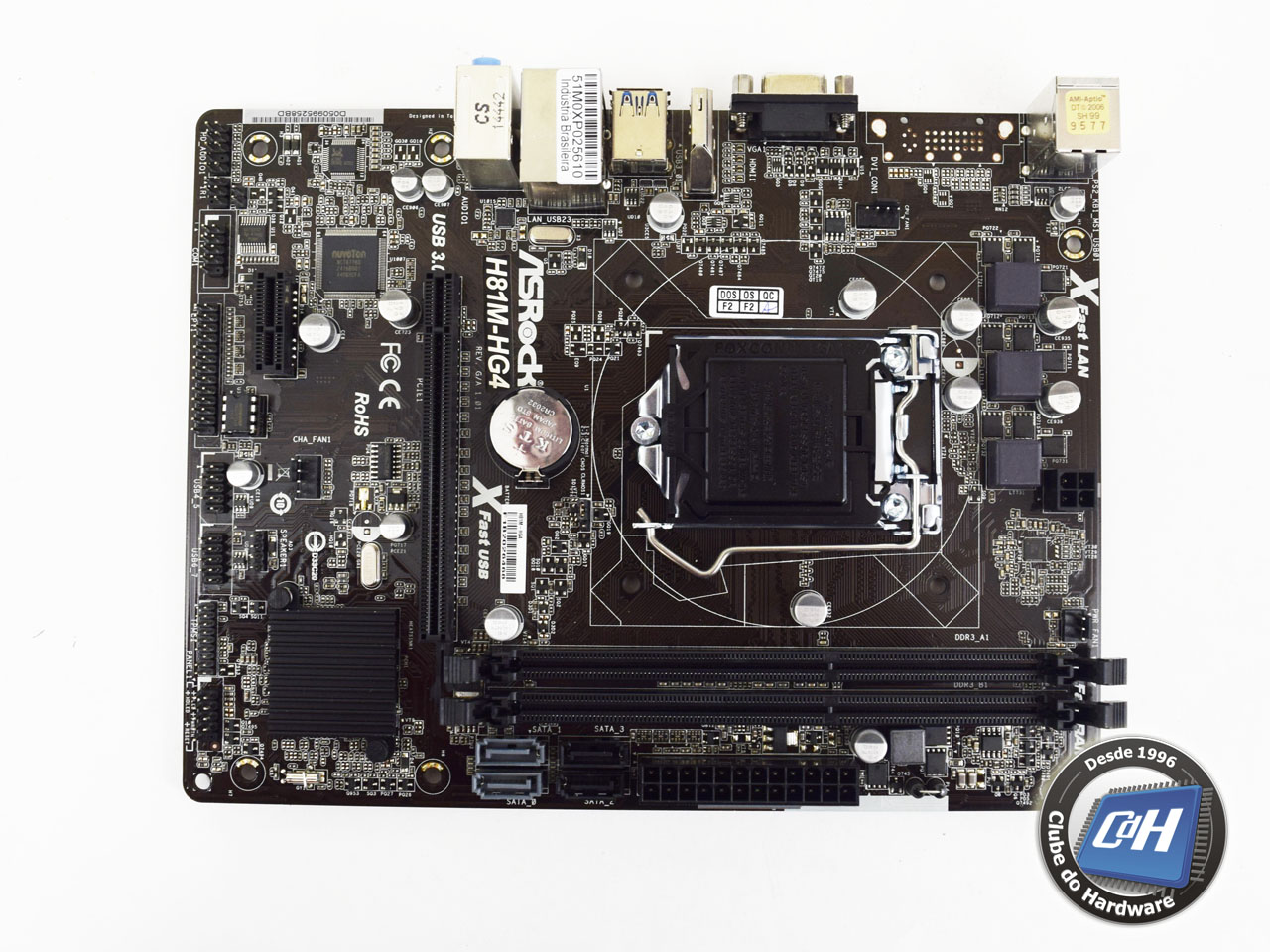 Placa-mãe ASRock H81M-HG4