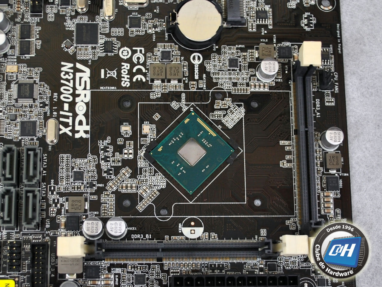 Teste do processador Pentium N3700